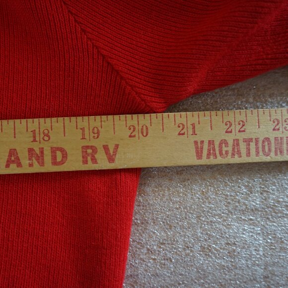 Vintage JCPenney Womens Medium Embroidered Sweater (Kitten, Cat, Flowers) - Picture 6 of 9